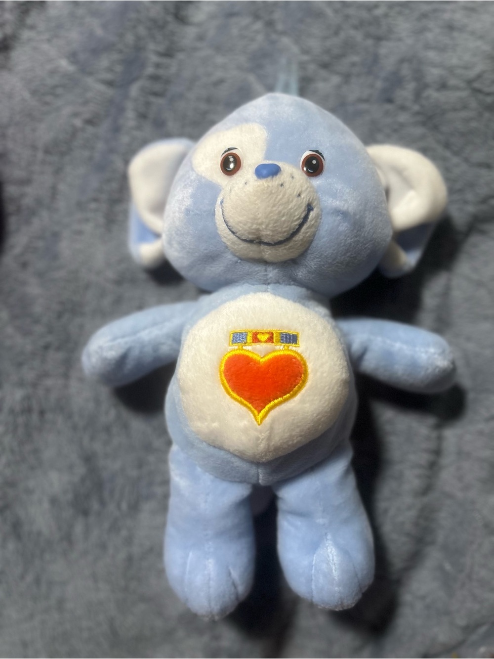 Care Bears Cousins - Loyal Heart Dog - Light Blue Plush